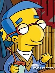 milhouse looking cool