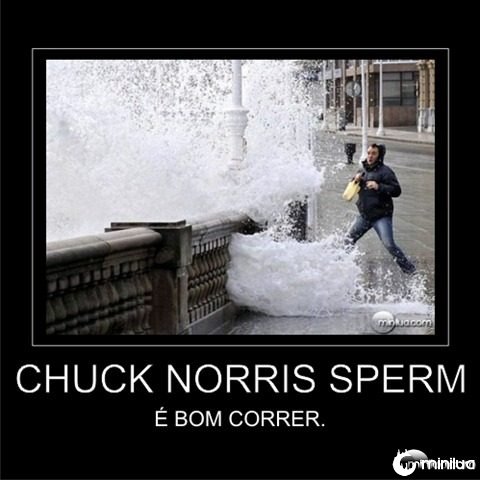 chuck norris sperm