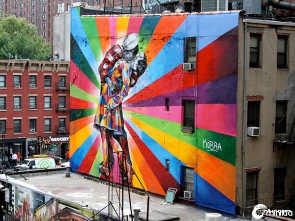 Arte na rua: a beleza das cores!